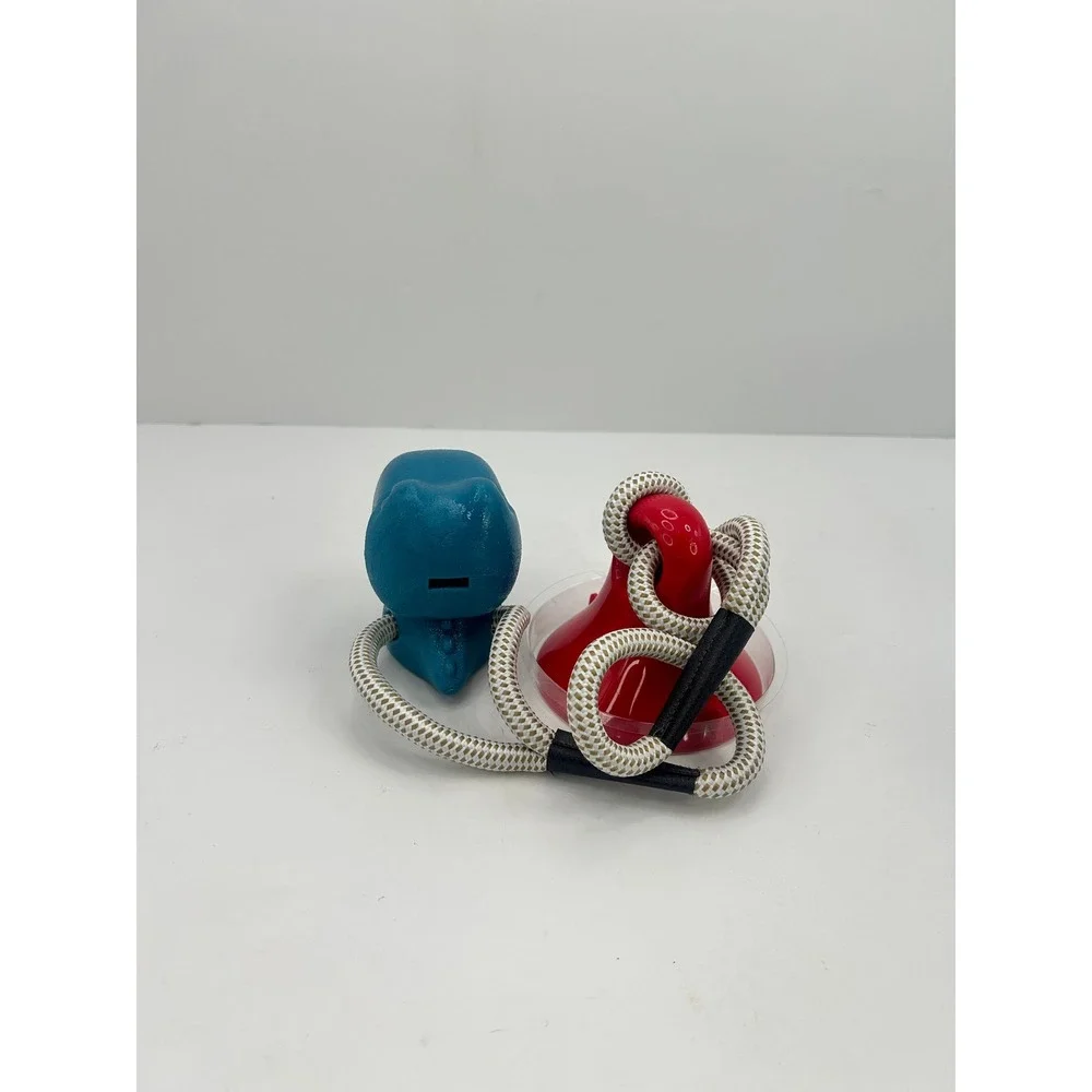 Nezin Interactive Dog Suction Cup Toy Pet Blue Red New‎